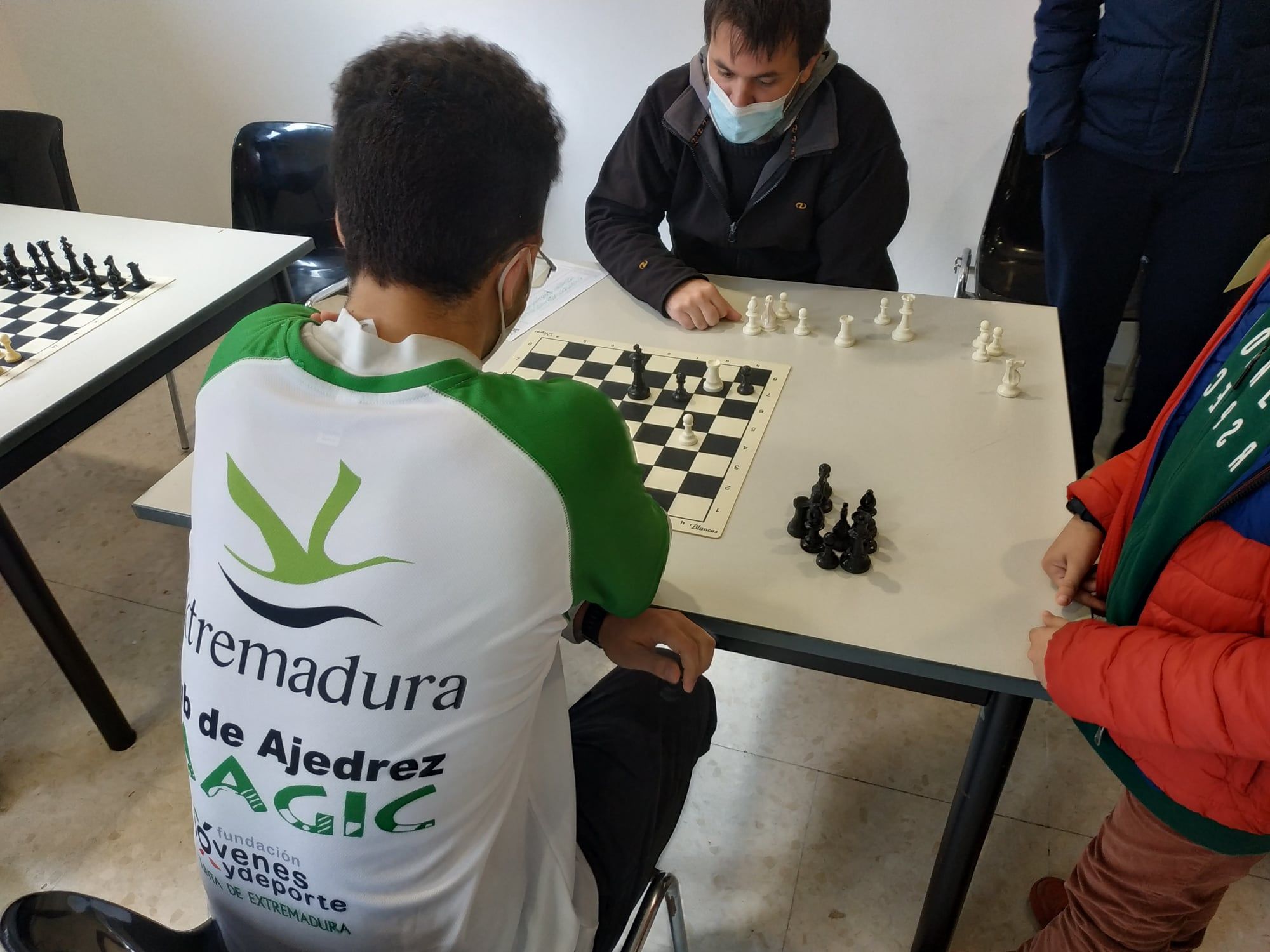 Exhibición simultáneas ajedrez Álex Garrido
