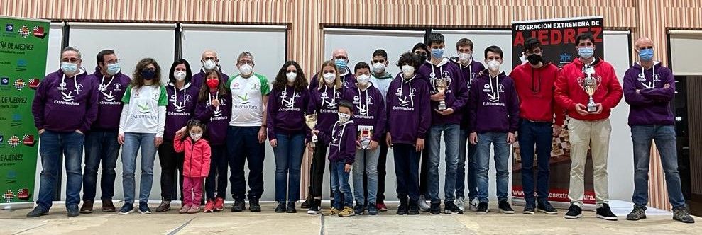 Campeonato de Extremadura de Ajedrez. Campeonato por Equipos 2022