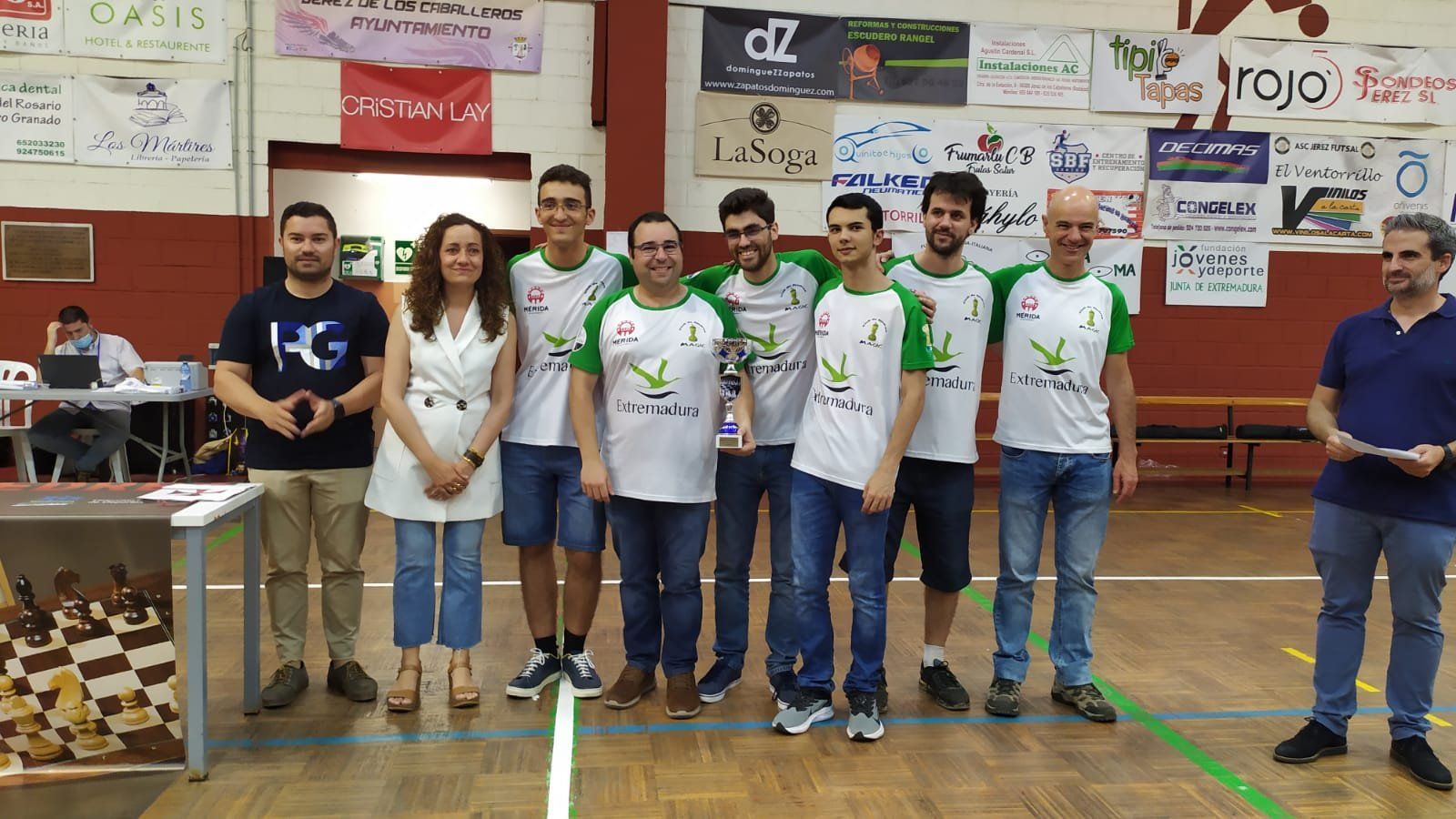 Campeonato de Extremadura de Ajedrez. Ajedrez rápido por Equipos 2022