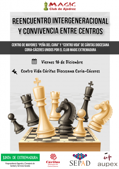 Nuevo encuentro entre &laquo;Centro Vida&raquo; de C&aacute;ritas Diocesana Coria-C&aacute;ceres y centro de mayores &laquo;Pe&ntilde;a del Cura&raquo;