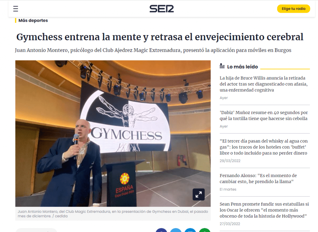 Juan Antonio Montero, concede entrevista